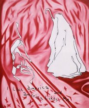 Beuys in Amerika (Healing western minds) 200 x 150 cm 2006
